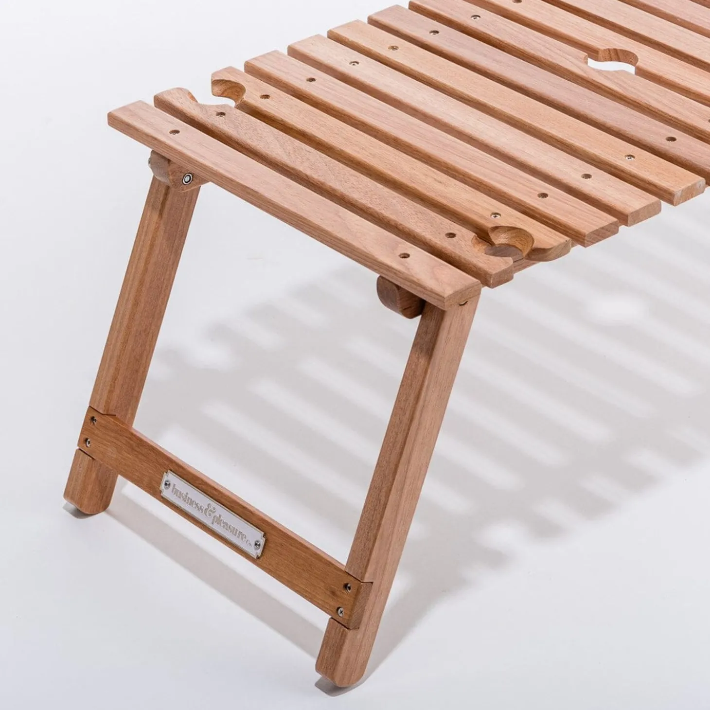 The Folding Picnic Table - Teak