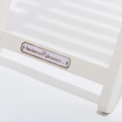 The Folding Picnic Table - Antique White