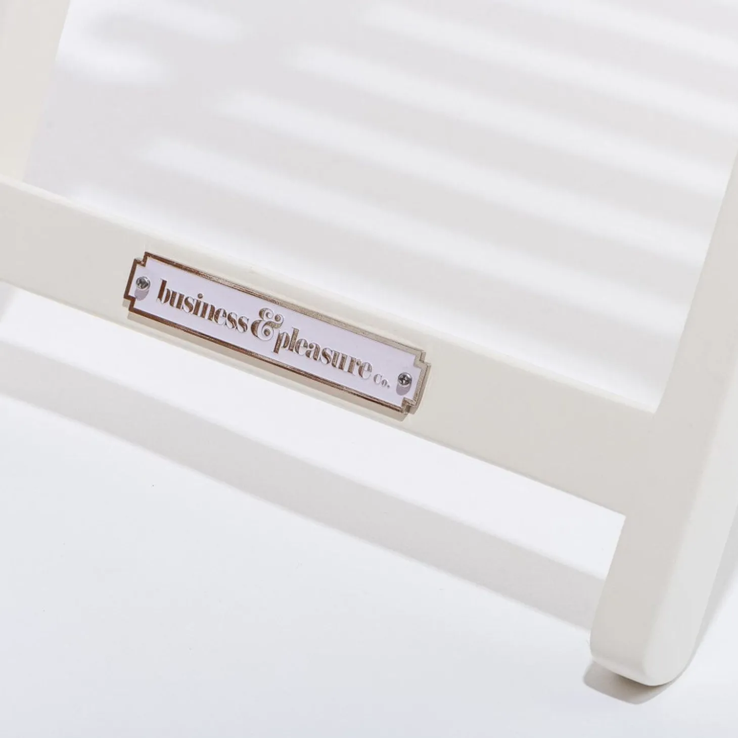 The Folding Picnic Table - Antique White