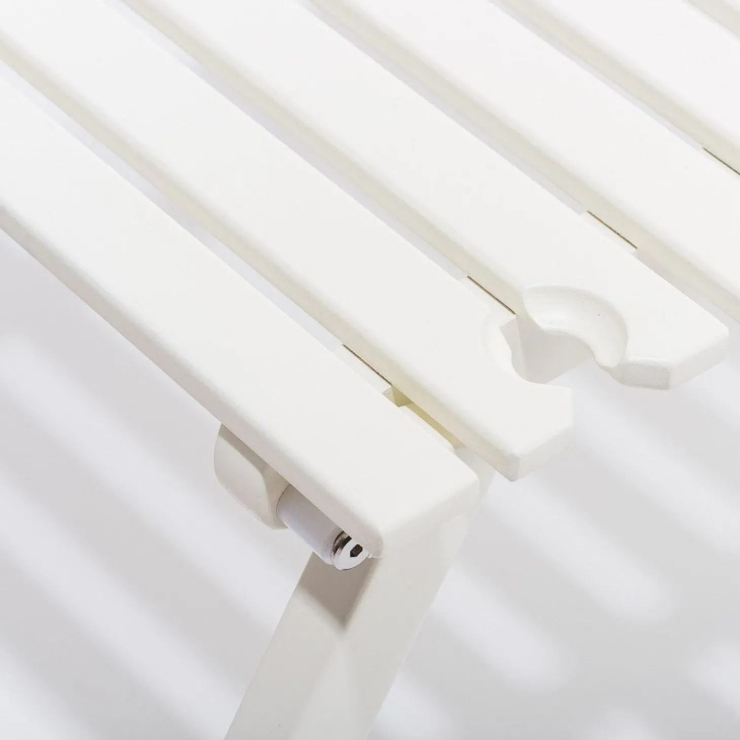 The Folding Picnic Table - Antique White