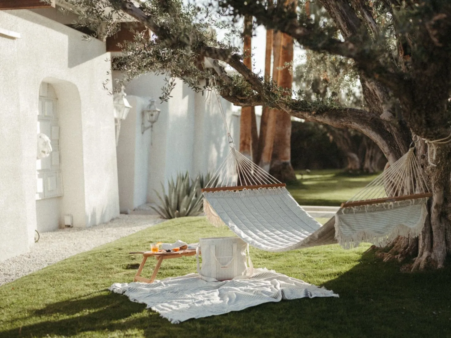 The Hammock - Lauren'S Sage Stripe