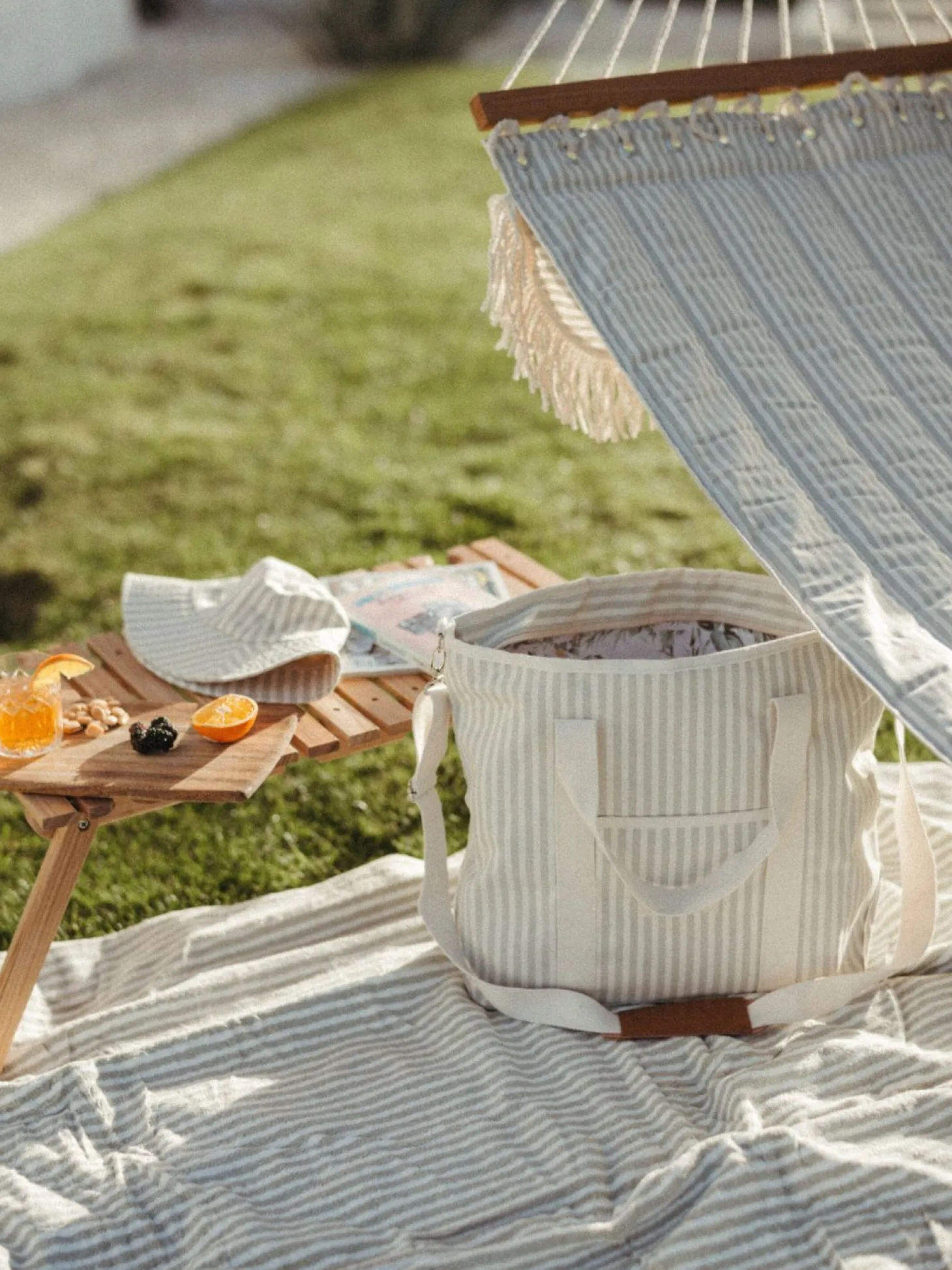 The Hammock - Lauren'S Sage Stripe