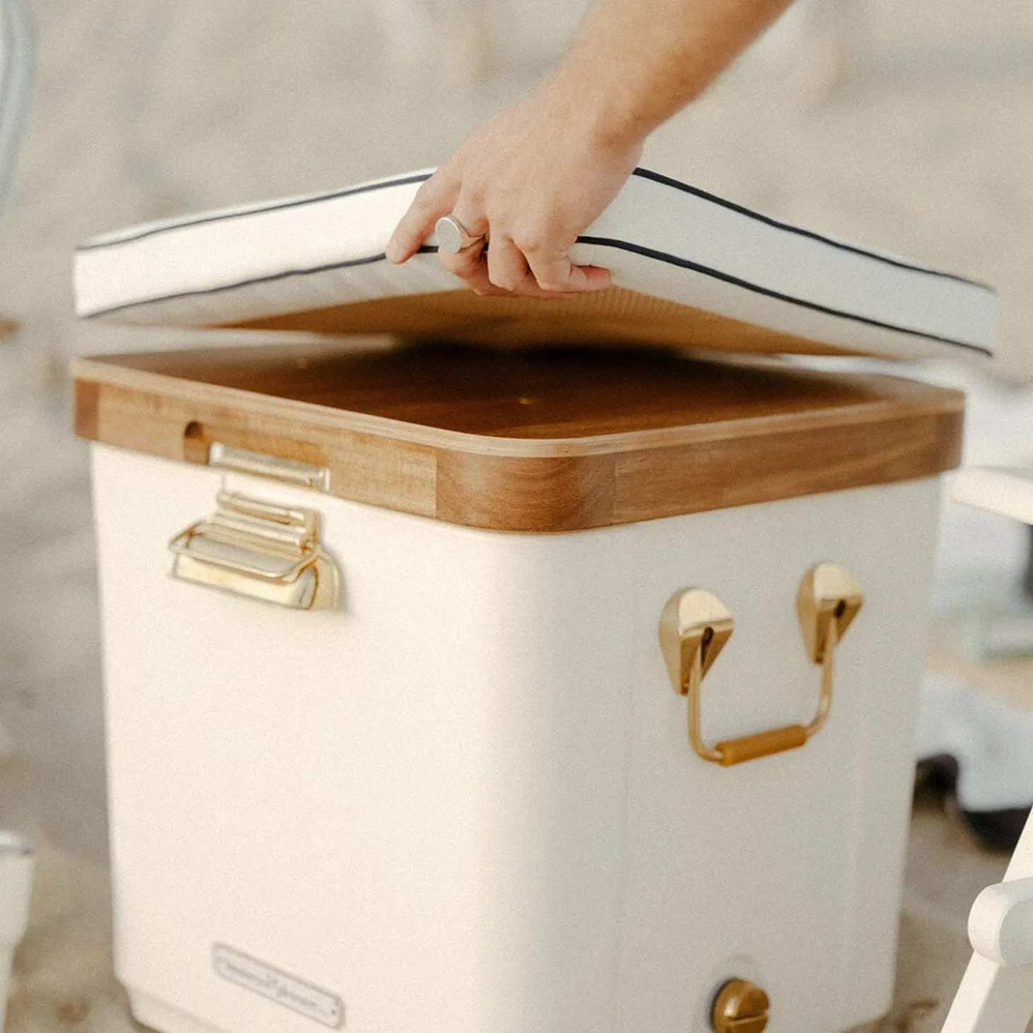 The Hemingway Cooler - Antique White - 35 Quarts