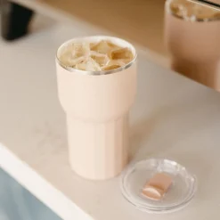 The Hemingway Drinkware - Highball - Dusty Pink - 12 Oz