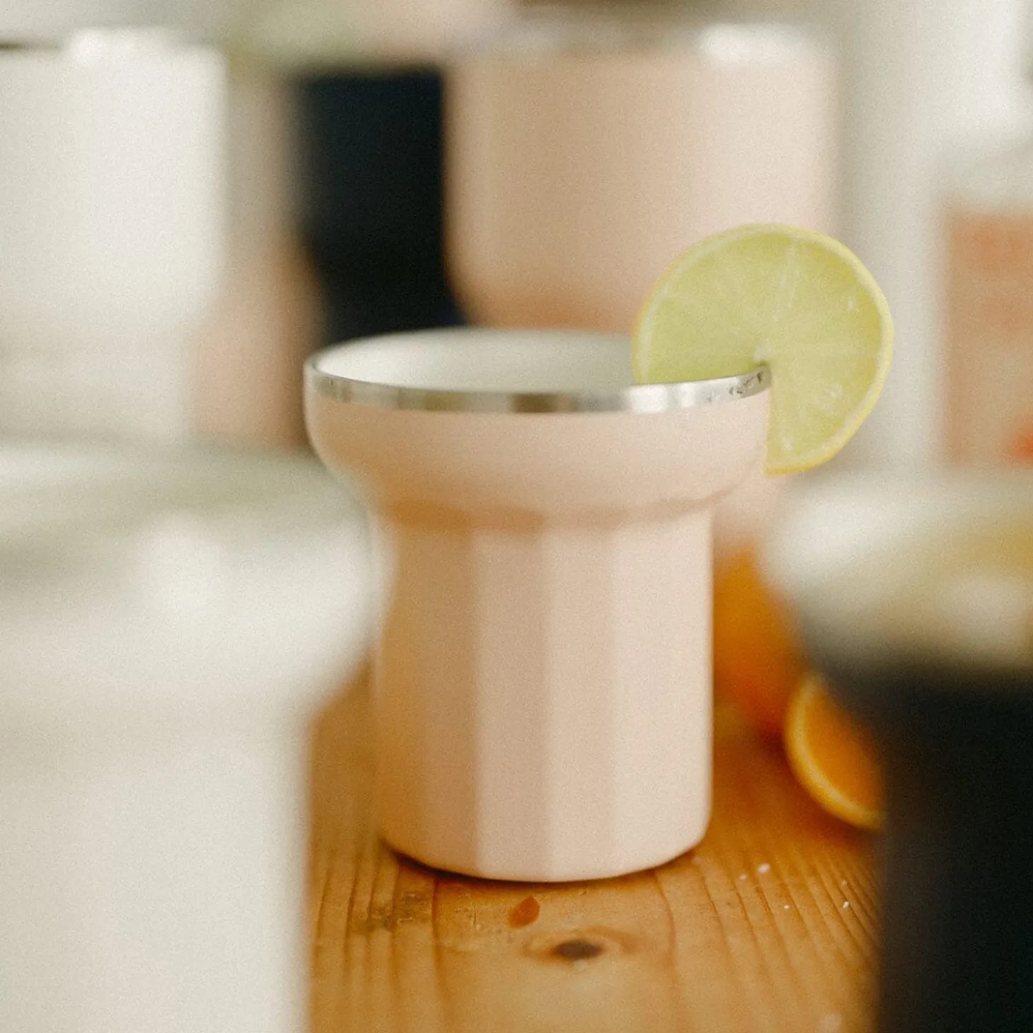 The Hemingway Drinkware - Coupe - Dusty Pink - 6 Oz