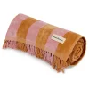 The Holiday Beach Blanket - 70'S Sand & Pink