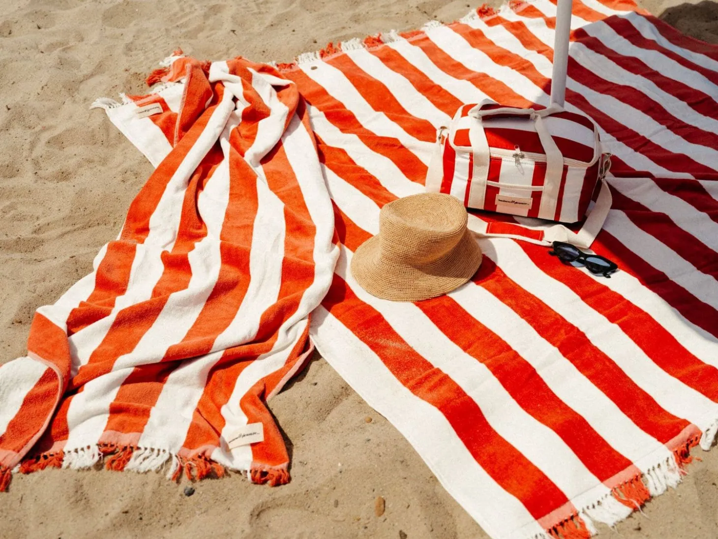 The Holiday Beach Blanket - Le Sirenuse Capri Stripe