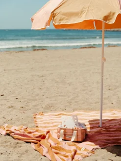 The Holiday Beach Blanket - 70'S Sand & Pink