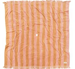 The Holiday Beach Blanket - 70'S Sand & Pink