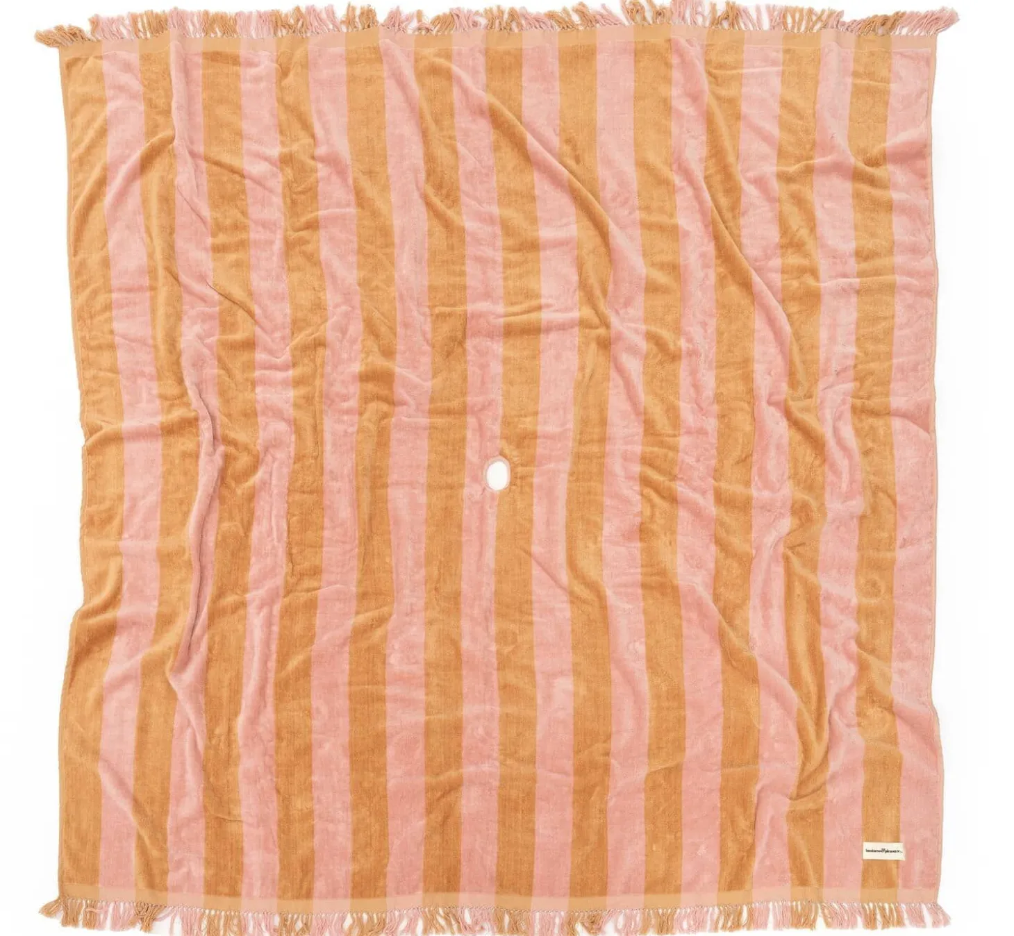 The Holiday Beach Blanket - 70'S Sand & Pink