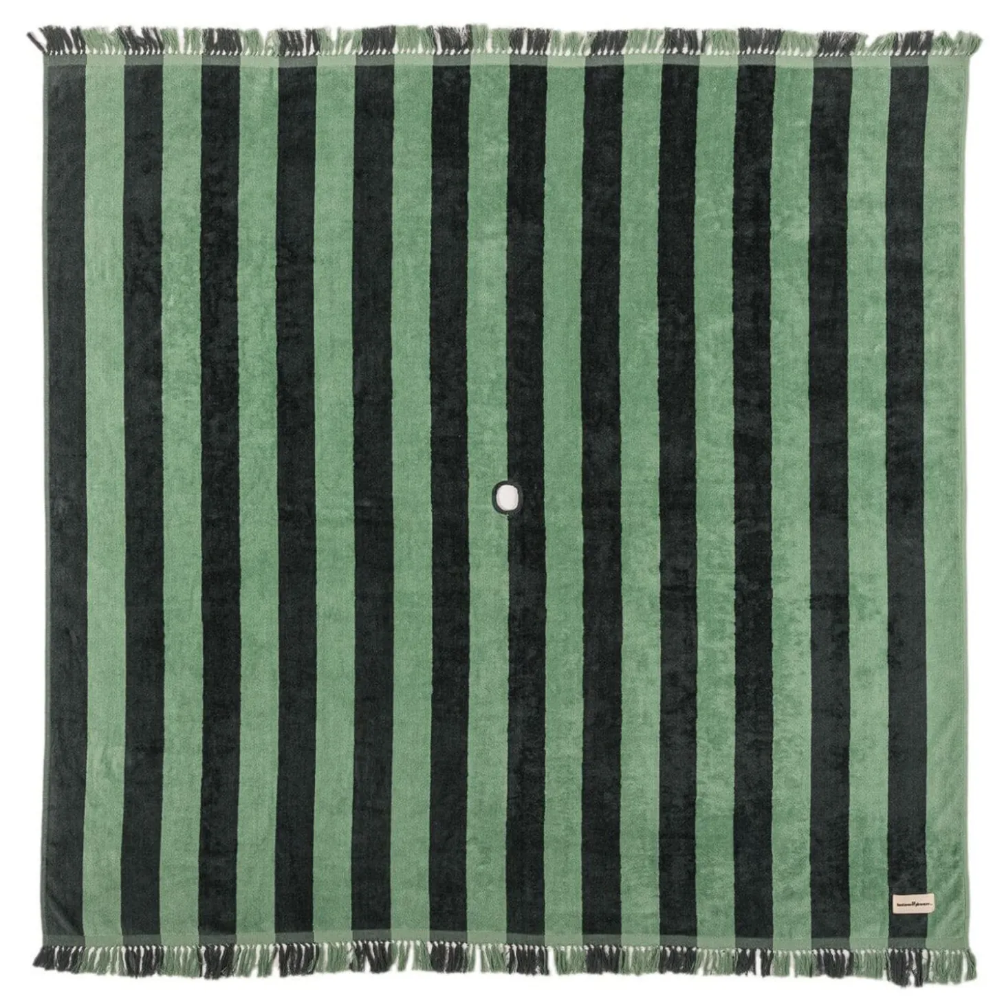 The Holiday Beach Blanket - 70'S Green