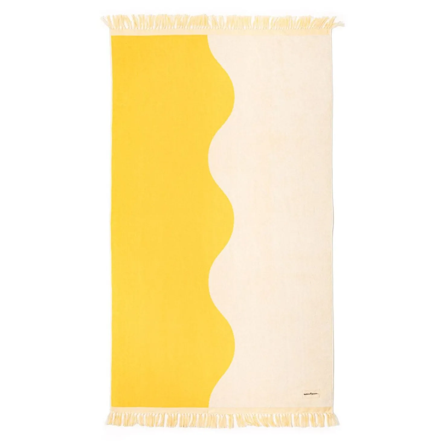 The Holiday Beach Towel - Ocean Mimosa Stripe