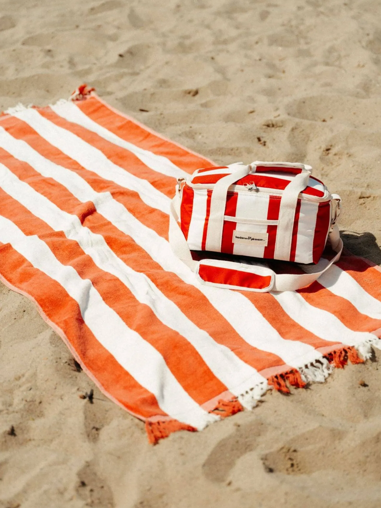 The Holiday Beach Towel - Le Sirenuse Capri Stripe