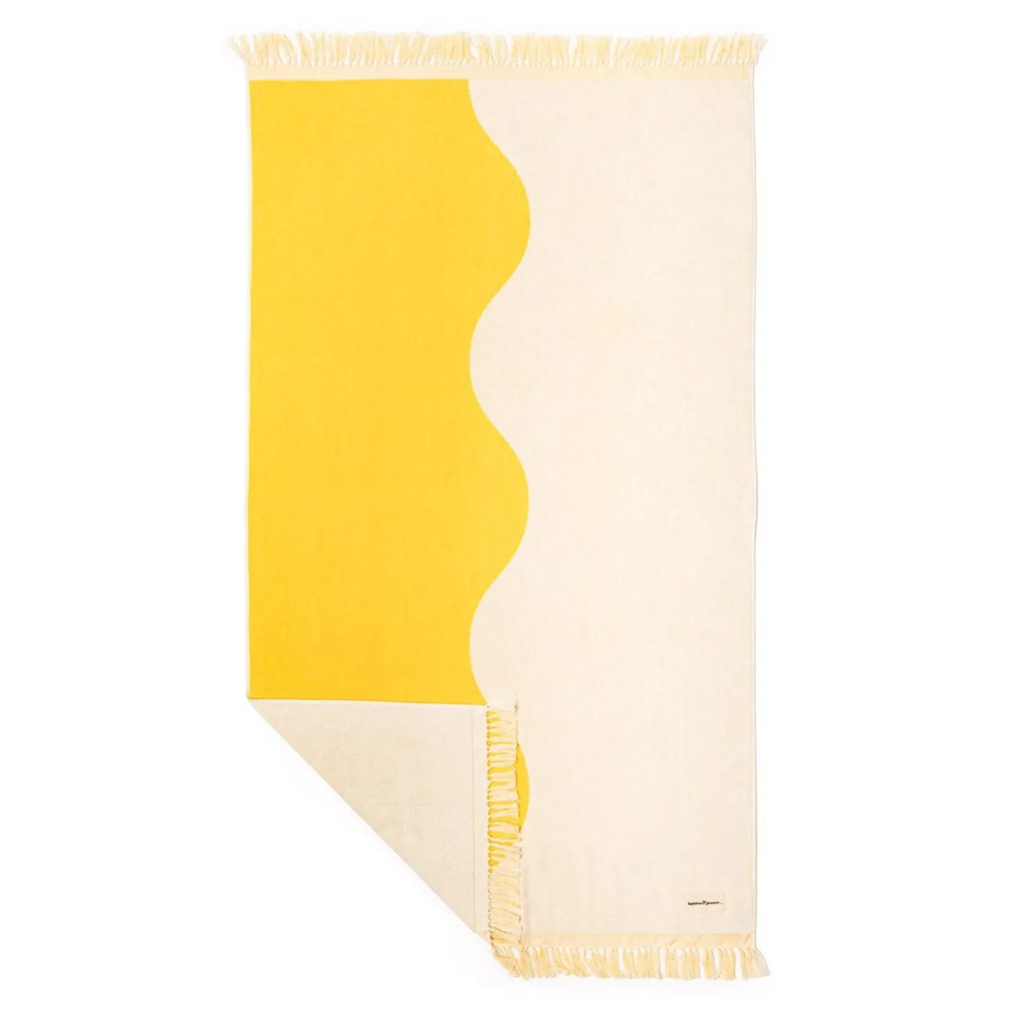 The Holiday Beach Towel - Ocean Mimosa Stripe