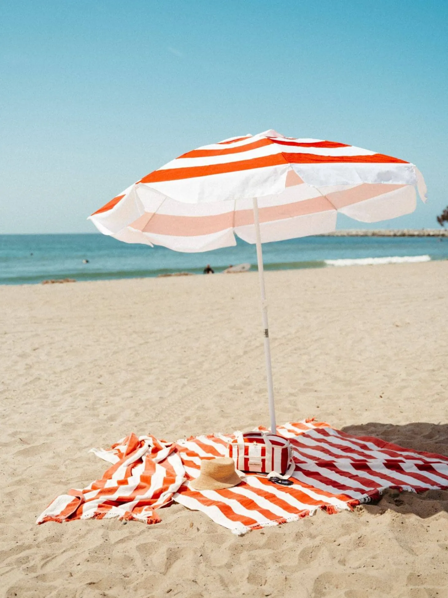 The Holiday Beach Towel - Le Sirenuse Capri Stripe