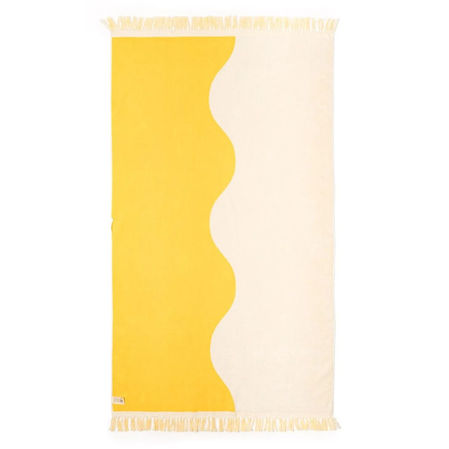 The Holiday Beach Towel - Ocean Mimosa Stripe