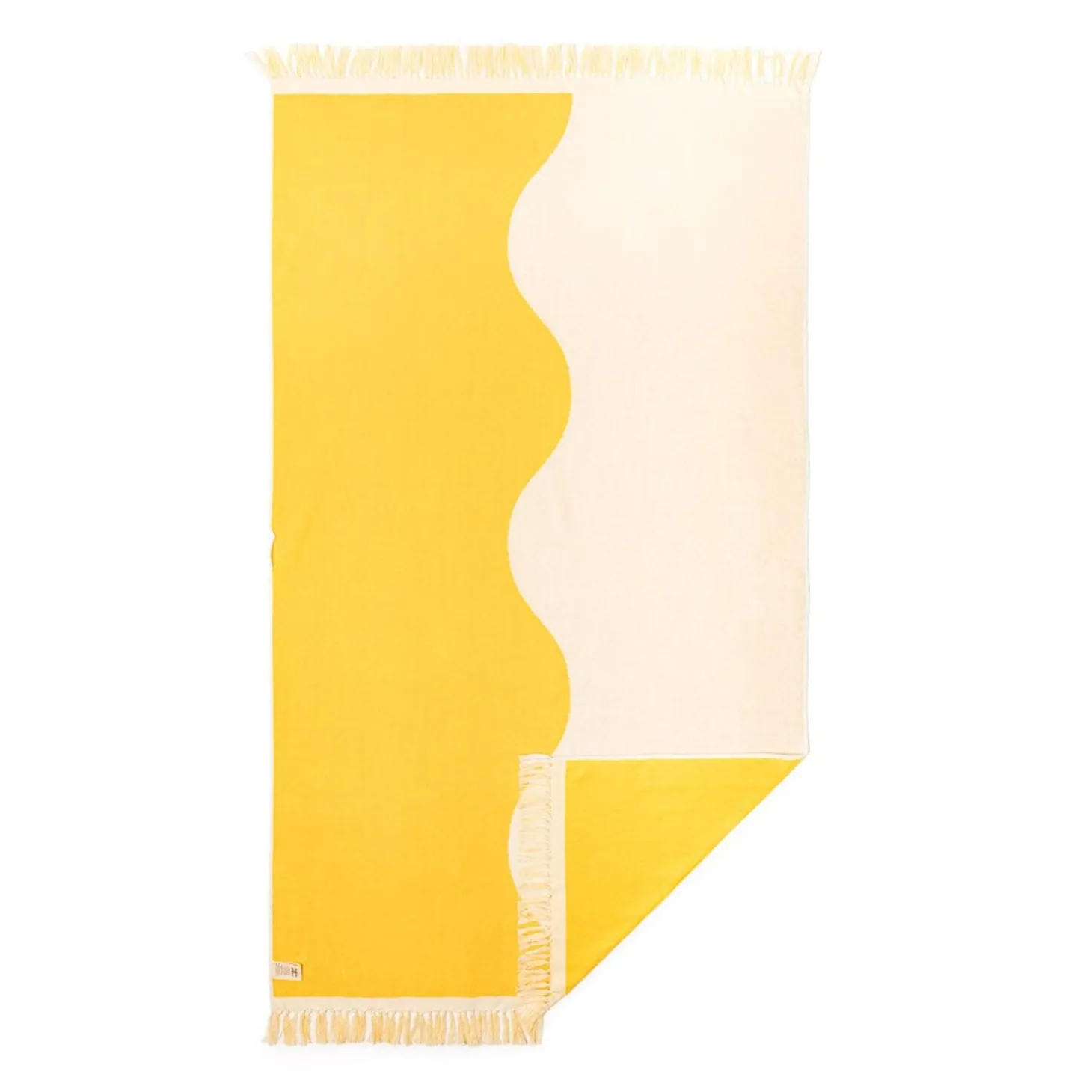 The Holiday Beach Towel - Ocean Mimosa Stripe
