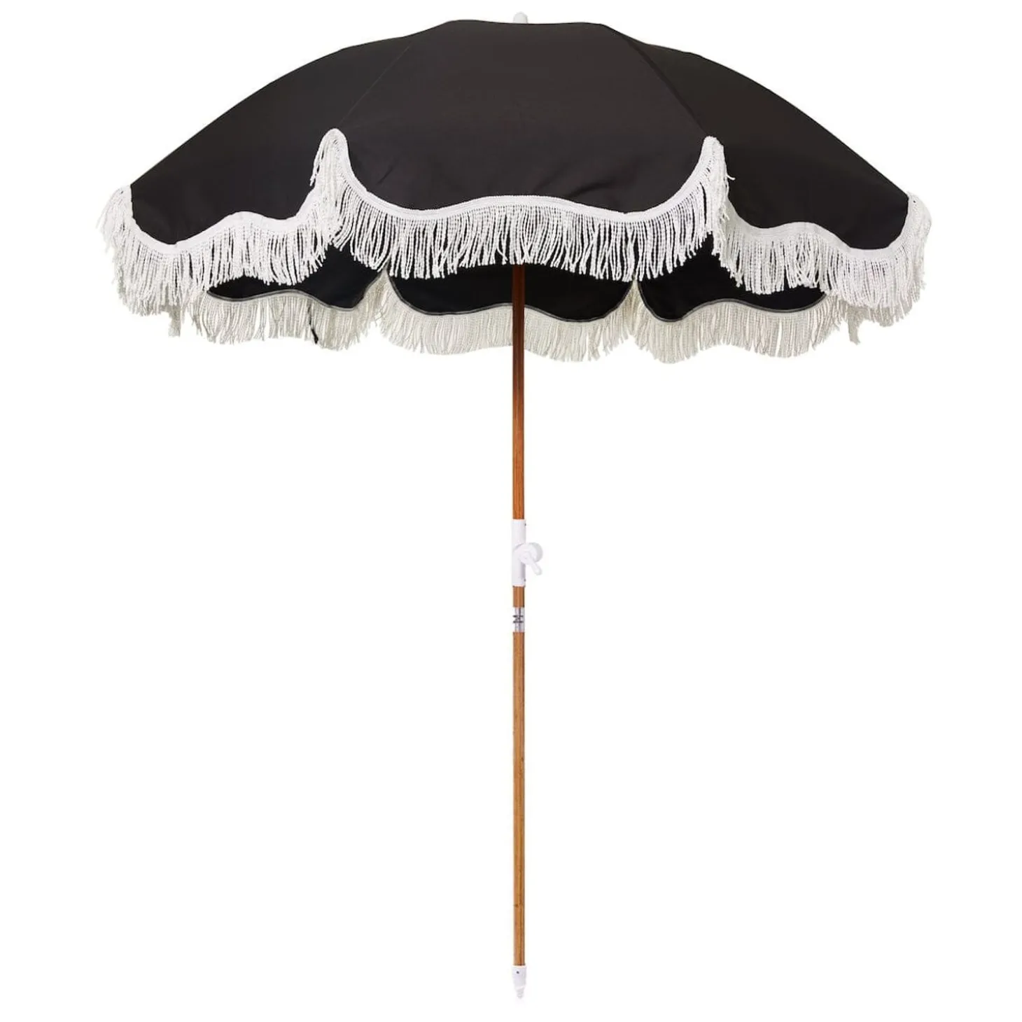 The Holiday Beach Umbrella - Vintage Black