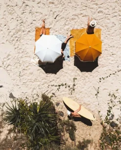 The Holiday Beach Umbrella - Vintage Gold