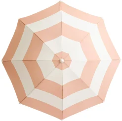 The Holiday Beach Umbrella - Pink Capri Stripe