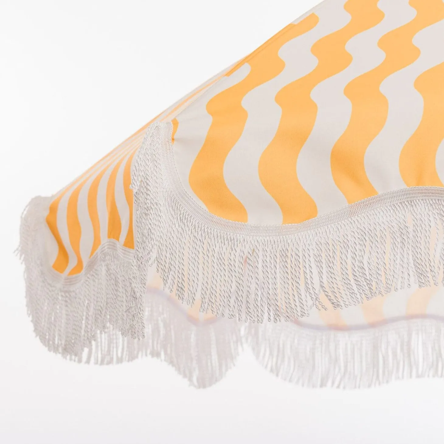 The Holiday Beach Umbrella - Ocean Mimosa Stripe
