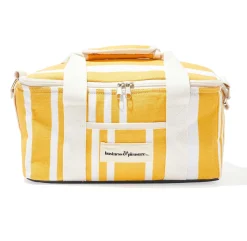 The Holiday Cooler Bag - Fff Yellow Stripe