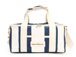 The Holiday Cooler Bag - Navy Capri Stripe