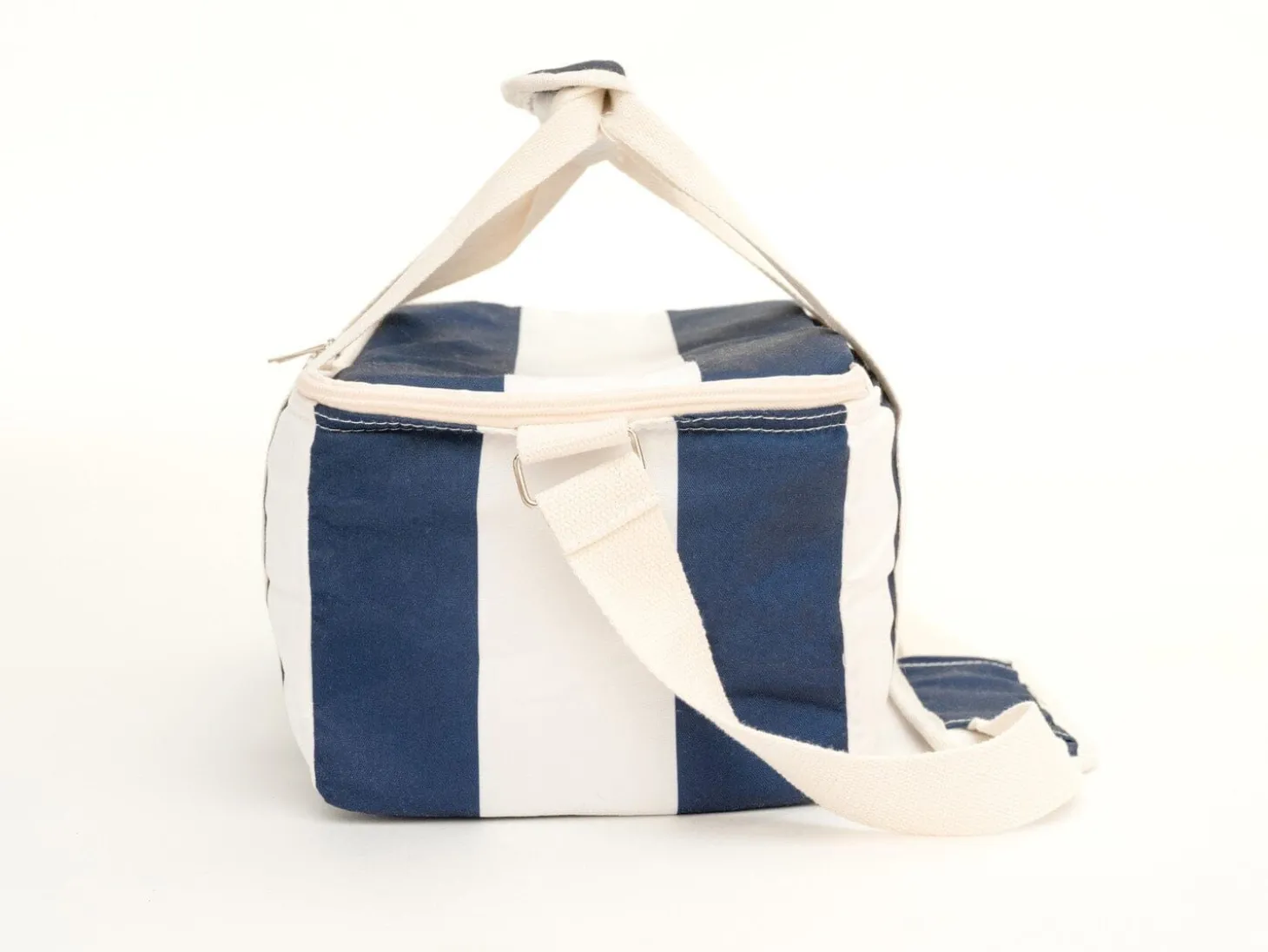 The Holiday Cooler Bag - Navy Capri Stripe