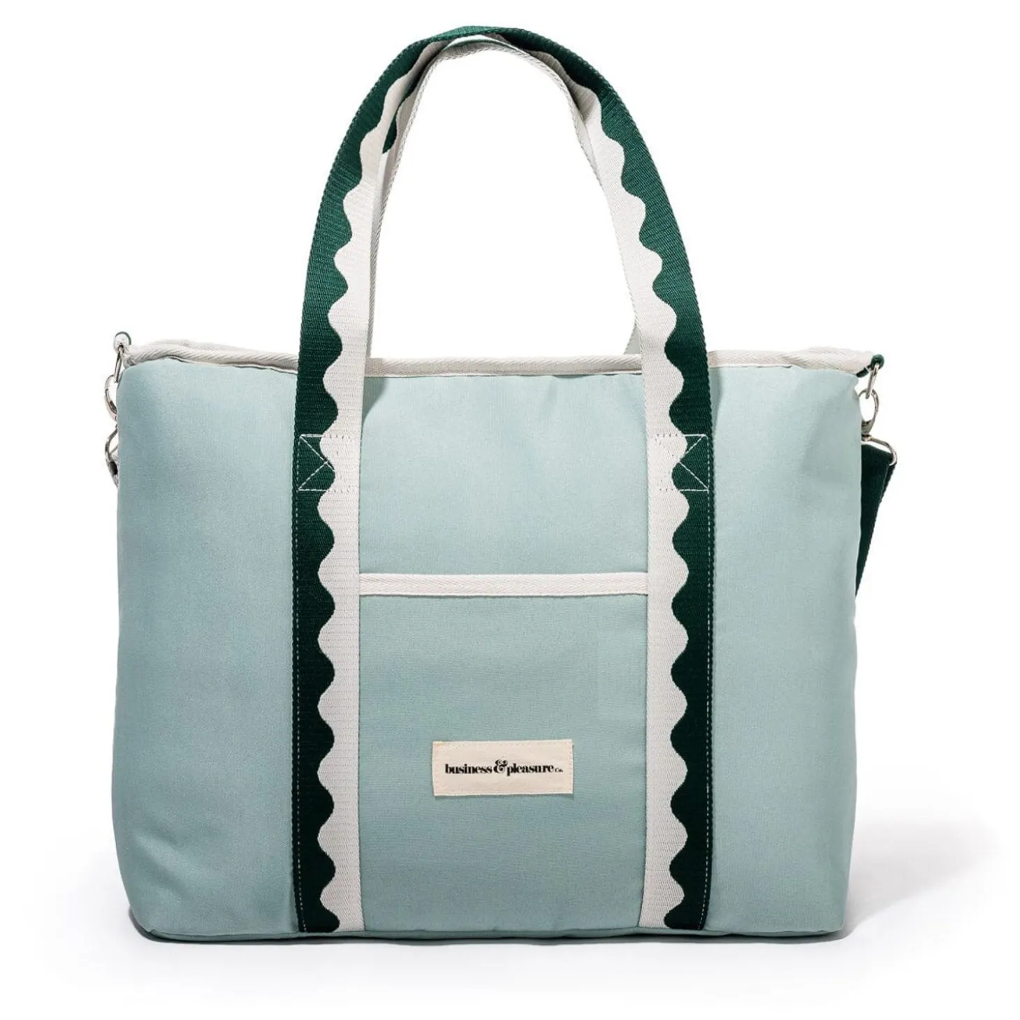 The Holiday Cooler Tote Bag - Rivie Green