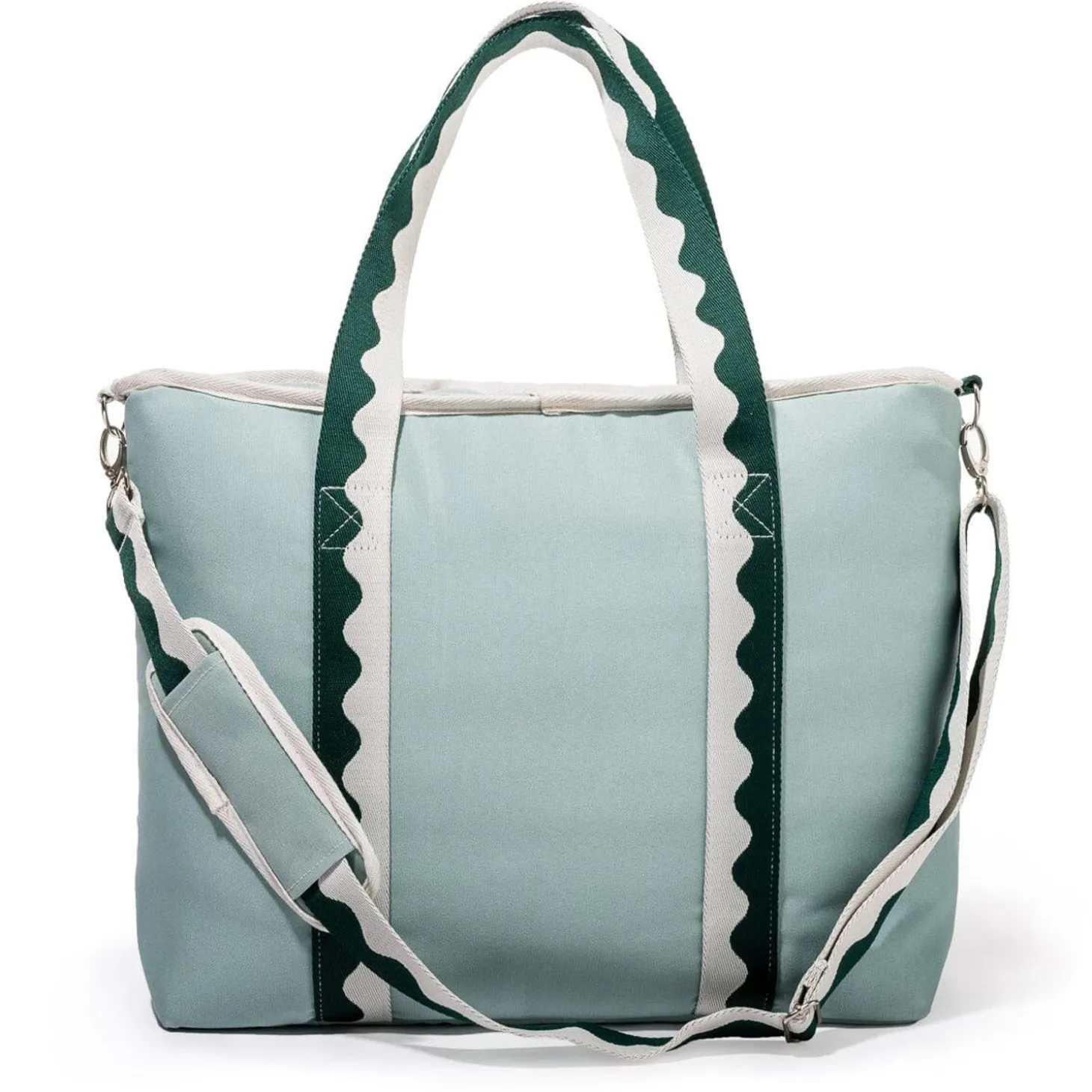 The Holiday Cooler Tote Bag - Rivie Green