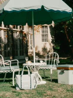 The Holiday Cooler Tote Bag - Rivie Green