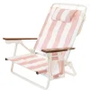 The Holiday Tommy Chair - Pink Capri Stripe