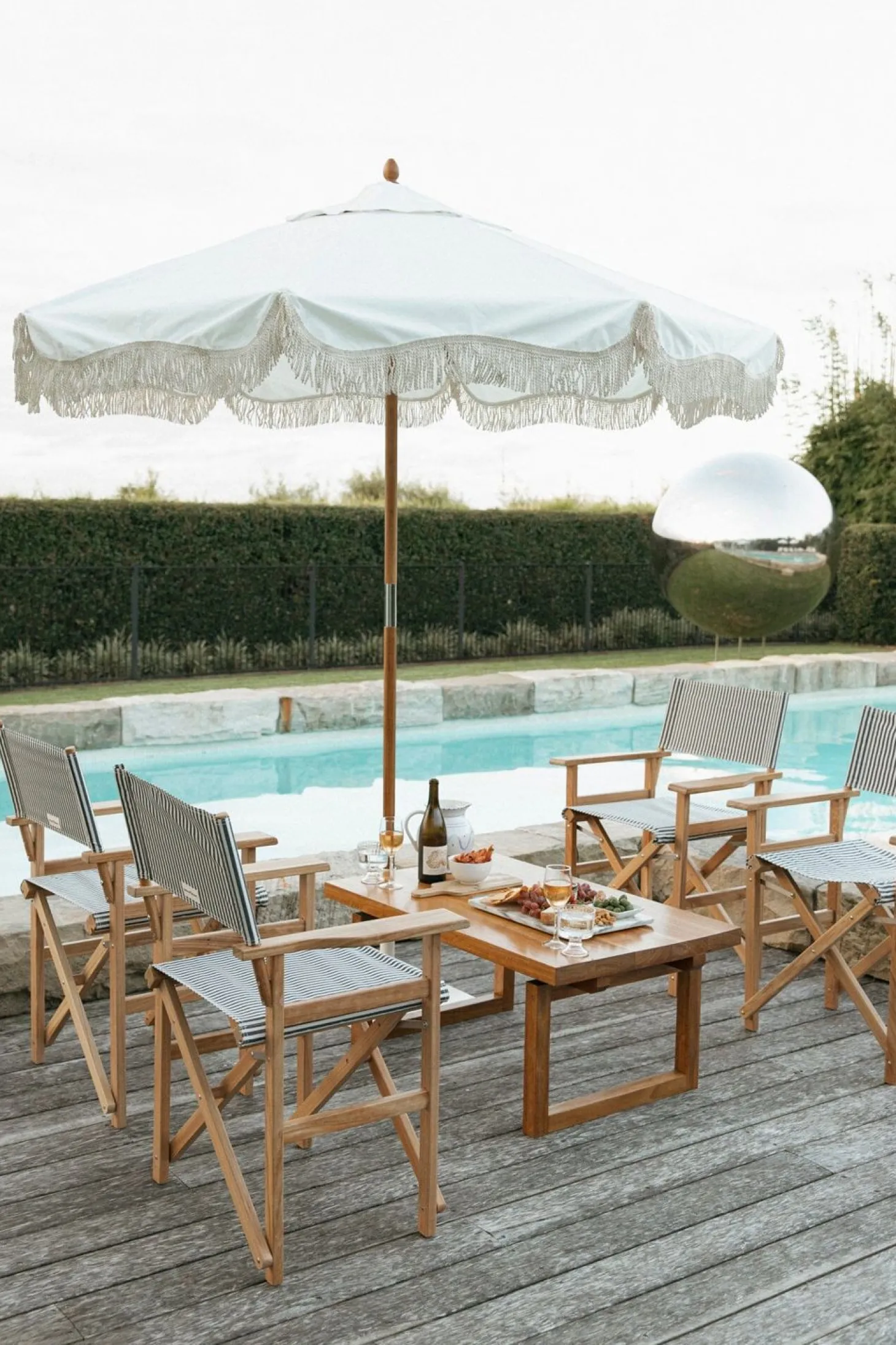 The Market Umbrella - Antique White