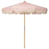 The Market Umbrella - Lauren'S Pink Stripe