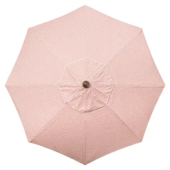The Market Umbrella - Lauren'S Pink Stripe