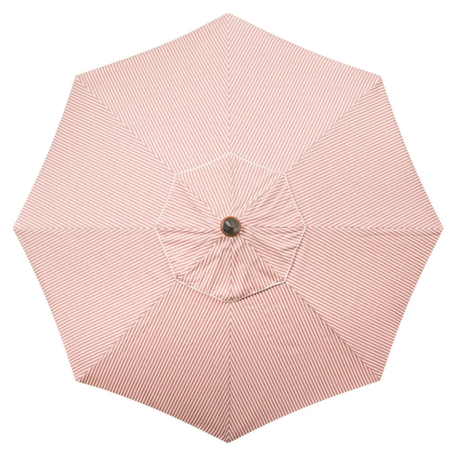The Market Umbrella - Lauren'S Pink Stripe