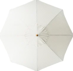 The Market Umbrella - Lauren'S Sage Stripe