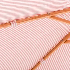 The Market Umbrella - Lauren'S Pink Stripe
