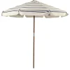 The Market Umbrella - Malibu Black Stripe