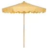 The Market Umbrella - Monaco Mimosa Stripe