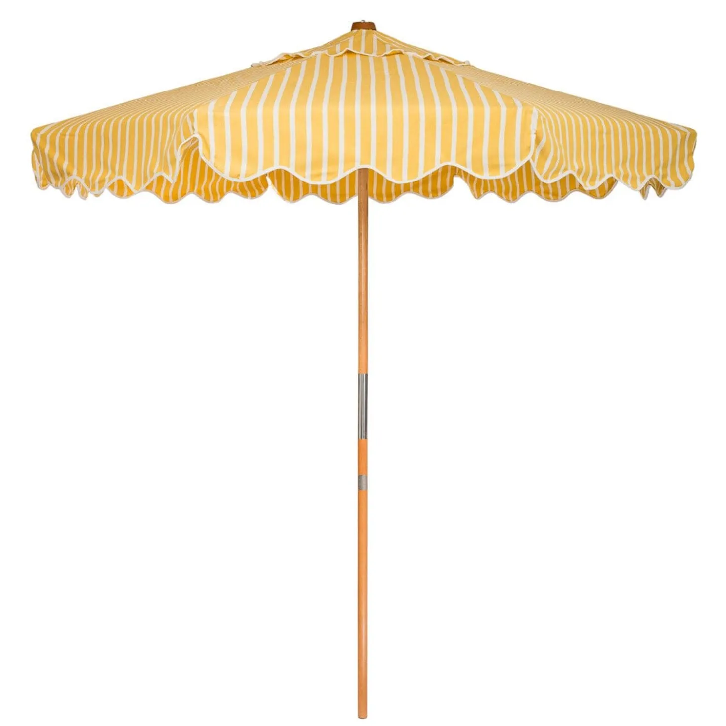 The Market Umbrella - Monaco Mimosa Stripe