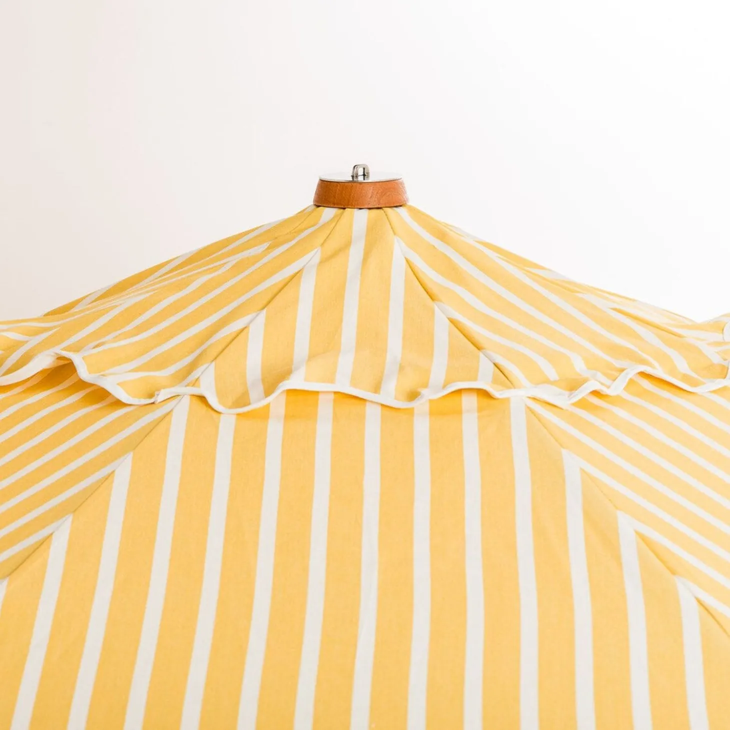 The Market Umbrella - Monaco Mimosa Stripe