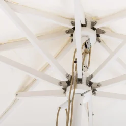 The Market Umbrella - Rivie White