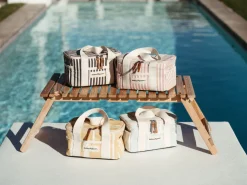 The Mini Cooler Bag - Lauren'S Navy Stripe