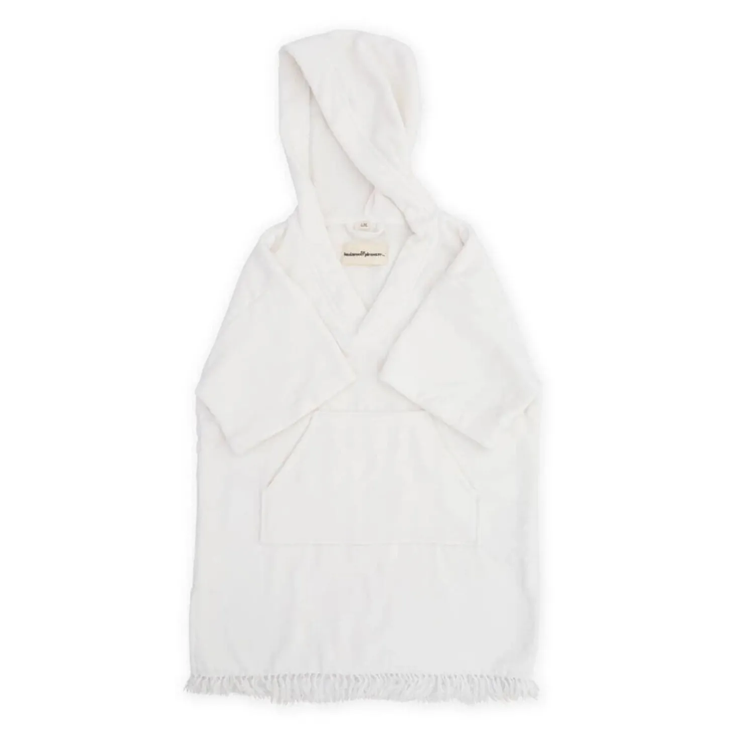 The Mini Poncho - Antique White