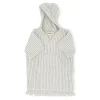 The Mini Poncho - Lauren'S Sage Stripe