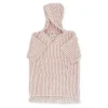 The Mini Poncho - Lauren'S Pink Stripe