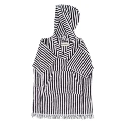 The Mini Poncho - Lauren'S Navy Stripe