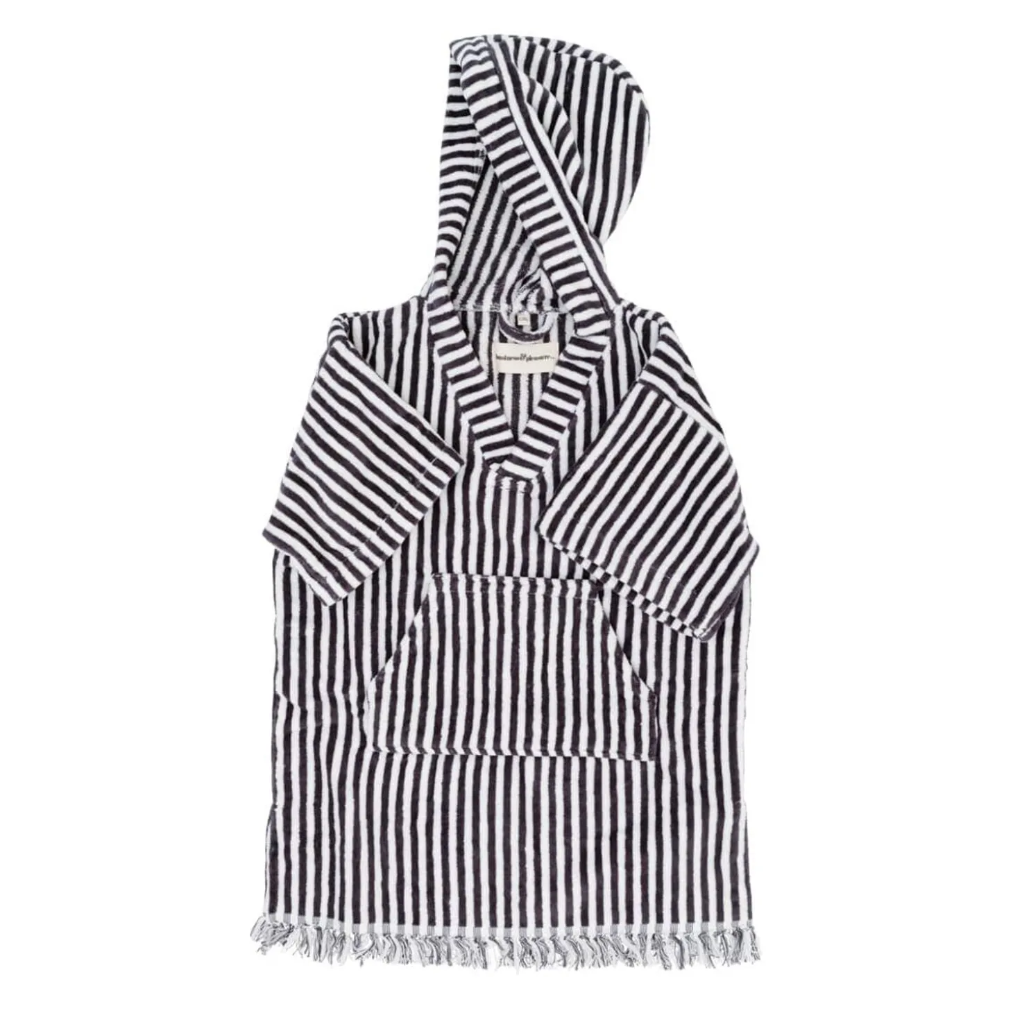 The Mini Poncho - Lauren'S Navy Stripe