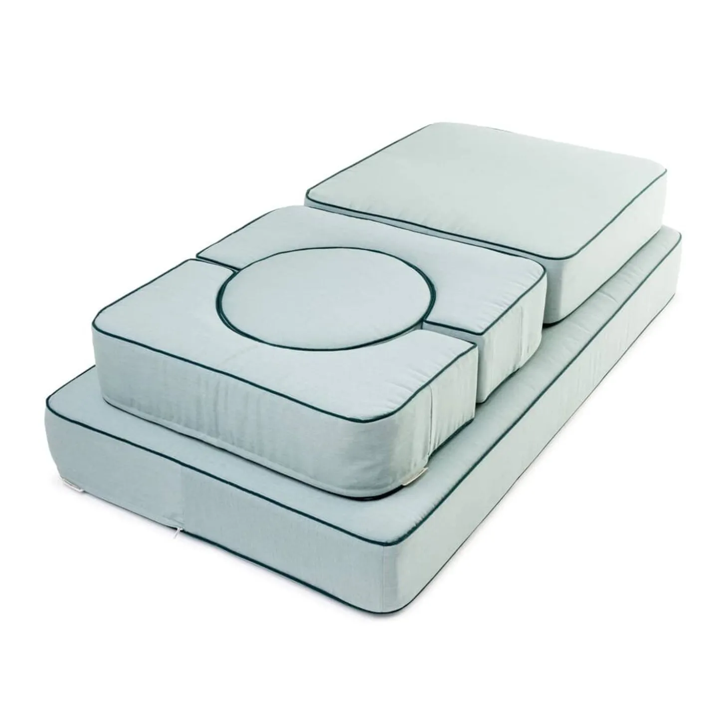 The Modular Pillow Stack - Rivie Green